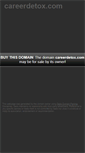 Mobile Screenshot of careerdetox.com